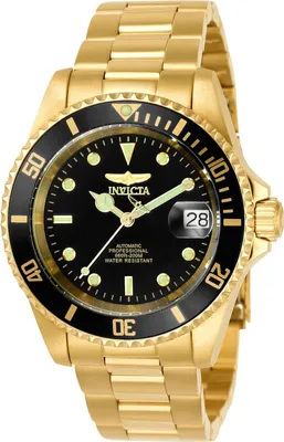Zdjęcie produktu dla Invicta Pro Diver 8929OB Zegarek Męski - Mechanizm Automatyczny - Stal Nierdzewna z Czarną Tarcza - 40 mm