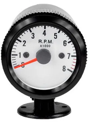 Produktbild von Motorrad-Tachometer-Meter mit Blauem LED-Licht - 52mm - Universal