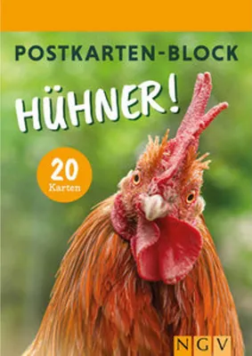 Zdjęcie produktu dla Postkartenblock Hühner