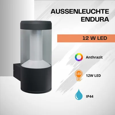 Produktbild von LEDVANCE Endura Style LED Wandleuchte 24cm 11.5W IP44 warmweiss 4058075205017