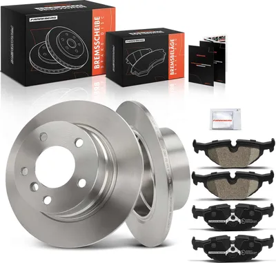 Image de Frankberg 2x disques de frein 4x plaquettes de frein essieu arrière pour BMW Z4 Roadster E85 2.0L 2.2L 2.5L 2003-2009