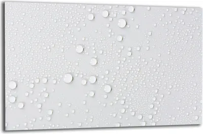 Produktbild von Herdabdeckplatte Glaskeramikkochfeld-Abdeckung Spritzschutz Glas 80x52 Weiß
