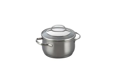Produktbild von Kelomat Mini Topf Torrano mit Deckel nieder Ø14cm 1 Liter Edelstahl