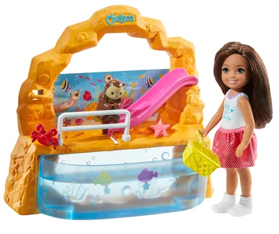 Immagine prodotto di Bambola Barbie Chelsea e set da gioco con acquario