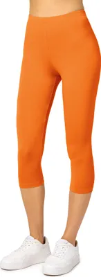 Image de Merry Style Leggings 3/4 pour femmes en viscose MS10-144 (Orange, M)