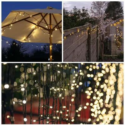 Immagine prodotto di SALCAR 5m 50 LED luci fiabesche albero di Natale luci per esterni