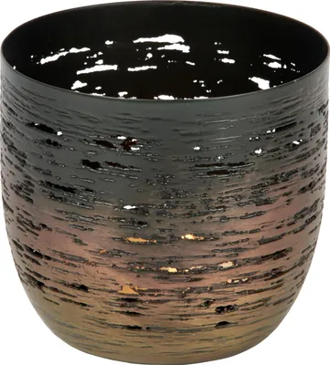 Produktbild von Lambert Osako Teelichthalter, Eisen, bronze H9,5cm D10cm 41060 SP25-2