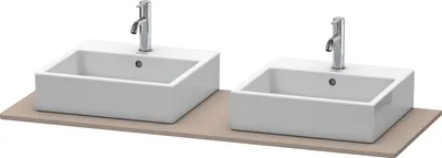 Produktbild von Konsole XSQUARE m 2 Auschnitten 16x1400x550mm bas matt 16 x 1400 x 550 mm basalt matt