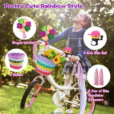 Zdjęcie produktu dla Rower dziecięcy – 12 cali – aluminiowy – czerwona rama – hamulce – wyściełane siodełko
