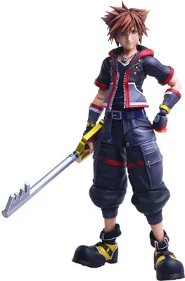 Produktbild von Kingdom Hearts III Play Arts Kai Actionfigur Sora Ver. 2 Deluxe 22 cm