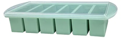Produktbild von Gefrierschale aus Silikon für Suppen mit flexiblem Deckel, BPA-frei, auslaufsicher, vielseitige Gefrierformen für Suppen, Soßen und Beilagen