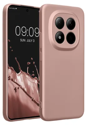 Produktbild von kwmobile Handyhülle für Xiaomi Redmi Note 15 Pro+ 5G / Poco M8 Pro 5G Hülle - weiche Silikon Case metallisch schimmernd - Schutzhülle Cover - Metallic