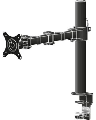 Imagen del producto de Soporte de monitor de pantalla plana iiyama DS1001C-B1, 30 pulgadas, color negro