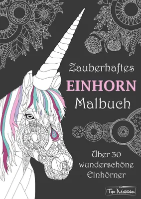 Produktbild von Zauberhaftes Einhorn Malbuch