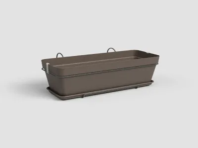 Obrázek produktu pro Artevasi Capri Plant Box Balcony Kit, 14 l, 285 mm, 502 mm, 207 mm, 6 kusů