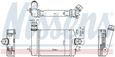 Obrázek produktu pro Chladič turba NISSENS, model x 961313