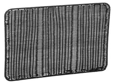 Produktbild von Auslagetablett schwarz Gastro 60 x 30 cm, Polypropylen