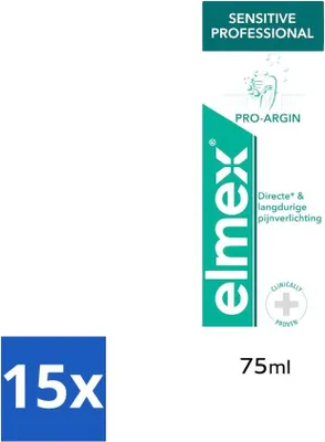 Obrázek produktu pro Elmex zubní pasta Sensitive Professional 75 ml - hodnotné balení - 15 kusů
