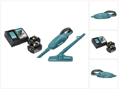 Produktbild von Makita DCL 180 RM Akku Staubsauger 18 V Grün + 2x Akku 4,0 Ah + Ladegerät