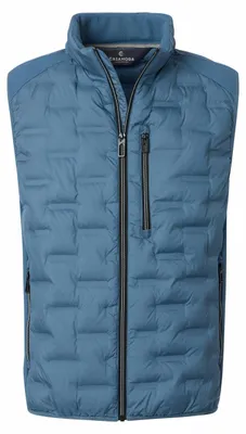 Produktbild von CASAMODA Outdoor-Hybridweste Stehkragen Zipper Regular Blau 5XL