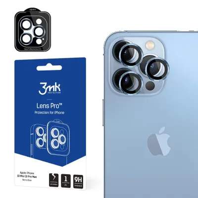 Produktbild von 3mk Lens Protection Pro Kameraschutz für Apple iPhone 13 Pro/13 Pro Max, Blau