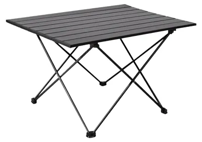 Image de Offlander - Table de camping, aluminium PP12614 (taille unique) (noir)