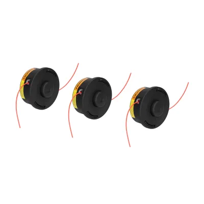 Image de jeu de 3 pièces de rechange pour têtes de coupe adaptées à Stihl 25-2 FS90 FS100 FS110 FS130 FS250 FS56
