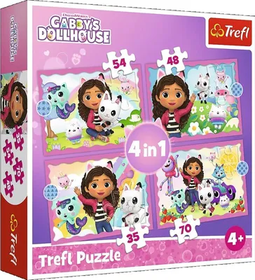 Immagine prodotto di 4in1 Gabby avventura PUZZLE 34670