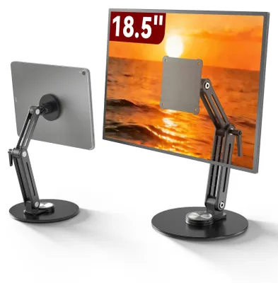 Obrázok produktu pre Magnetická monitorová podložka VESA 75, nastaviteľný stojan na monitor