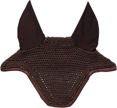 Produktbild von Kentucky Horsewear Fliegenmütze Wellington Glitter Soundless Full Braun
