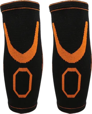 Produktbild von 1 Paar schwarze Uni-Sport-Nylon-Ellbogenprotektoren, Armstulpen