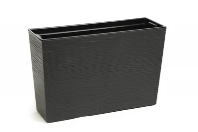 Obrázek produktu pro Truhlík WERBENA PROUTÍ plastový antracitový 56x19x37cm