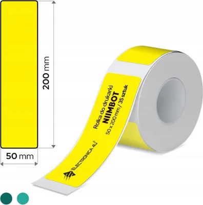 Produktbild von Selbstklebende Thermotransfer-Etiketten Niimbot M2 M3 50x200