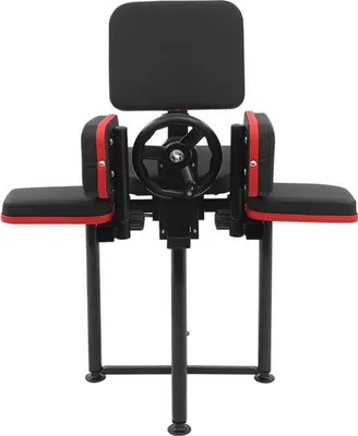 Image de Étireur de jambes réglable pour améliorer la flexibilité, avec un angle d'ouverture de 240 degrés et conçu pour le confort