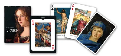 Zdjęcie produktu dla Piatnik 173714 - Gra karciana "Sztuka Wenecji" z 55 kartami