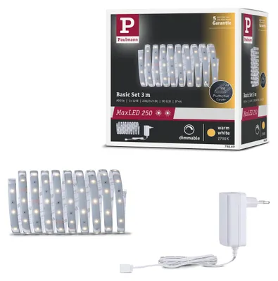 Produktbild von Paulmann MaxLED 250 LED Strip Warmweiß Basisset