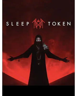 Produktbild von Sleep Token - Rotlicht Decke, Langfaseriges Vlies RO15640 (Doppelbett) (Bunt)