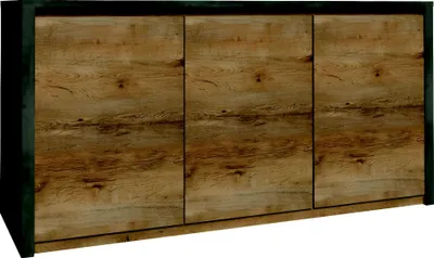 Image de Commodes design Étagères Armoires Armoires en bois Marron Armoire haute Commode
