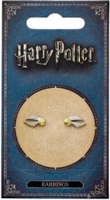Zdjęcie produktu dla The Carat Shop - Kolczyki Złota Śmierć Harry Potter - Premium Akcesoria Tematyczne