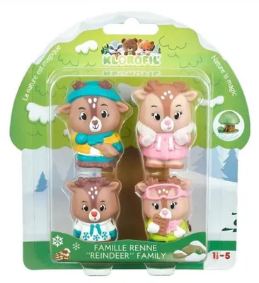 Produktbild von Rentierfamilie - Rollenspielfiguren-Set - Klorofil