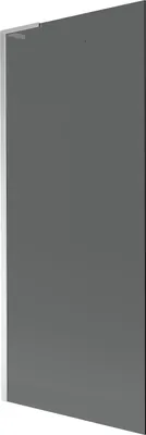 Produktbild von Mexen Next L Badewannenfaltwand 1-flügelig 80 x 150 cm, graphit, chrom - 895-080-000-03-40-01