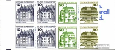 Produktbild von Briefmarken BRD (BR.Deutschland) 1988 Mi MH24n (kompl.Ausg.) postfrisch Burgen und Schlösser