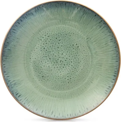 Produktbild von Orion | Essteller - Grün - 1 Stück - 27 Cm - Keramikteller - Flache Teller - Spülmaschinenfest