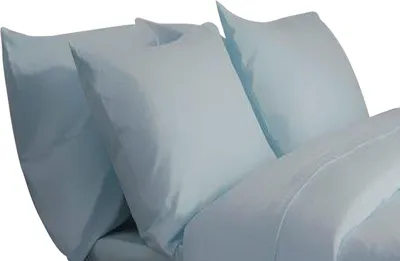 Produktbild von Belledorm Kissenhüllen-Set aus gekämmter Baumwolle, 2 Stück BM306 (Einheitsgröße) (Blau)