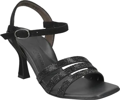 Produktbild von Paul Green Sandalette 6058-023, Rauleder, Schwarz, Damen