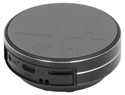 Zdjęcie produktu dla Przenośny, wodoodporny odtwarzacz muzyczny stereo z głośnikiem przewodnictwa kostnego, idealny do użytku w domu, na zewnątrz i w podróży, kolor czarny