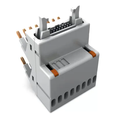 Produktbild von WAGO JUMPFLEX -Adapter mit 16- 857-980 poligem Flachbandkabel-Steckverbinder