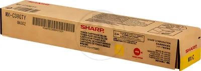Produktbild von Sharp Tonerpatrone - MX-C38GTY - gelb - 10.000Seiten