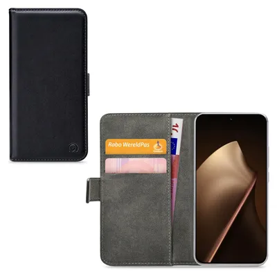Produktbild von Mobilize Classic Gelly Handyhülle für Xiaomi 15T Pro Hülle Klapphülle Geldbörse - Schwarz