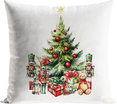 Produktbild von Kissenbezug, dekorativer Kissenbezug, Weihnachten, Weihnachtsgeschenke 40x40cm